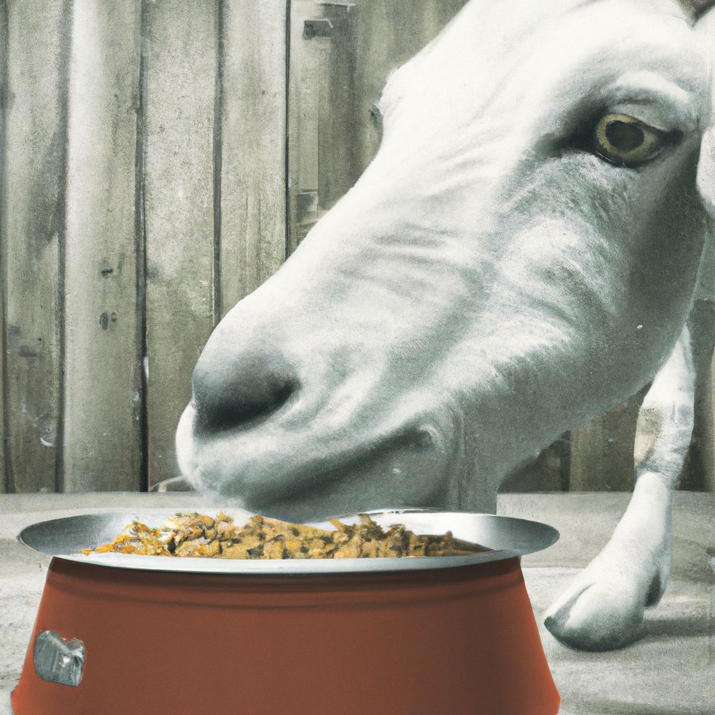 Can Goats Eat Dog Food?